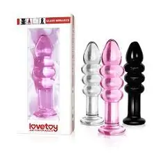 DILDO GLASS (NEGRO)