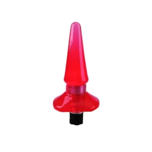 PLUG ANAL CHICO JELLY ROJO
