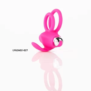 ANILLO CONEJITO VIBRADOR DOBLE USB P