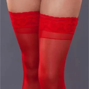 MEDIAS BUCANERAS ROJAS